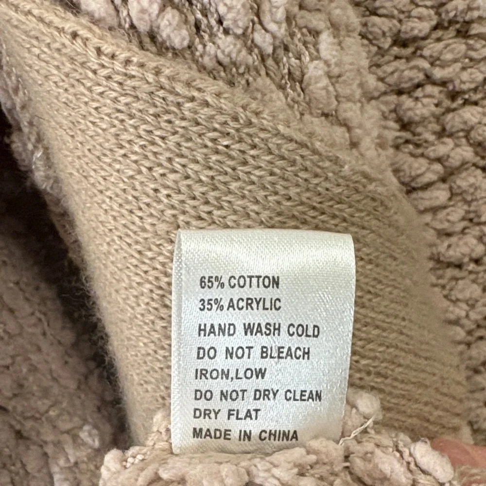 POLL Textured Tan Cardigan - Picture 4 of 4